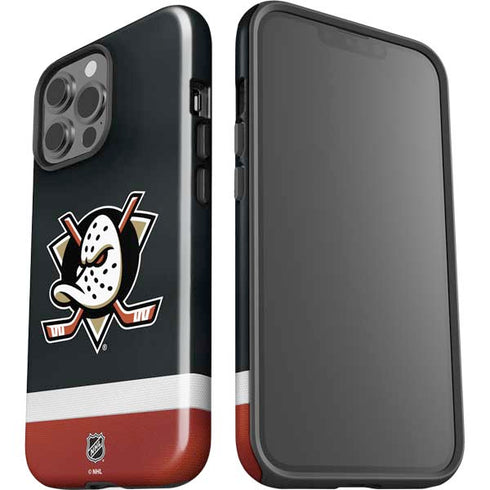 NHL Anaheim Ducks Jersey iPhone 15 Pro Max Impact Case